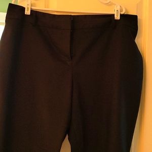 Like new Lane Bryant black dress pants